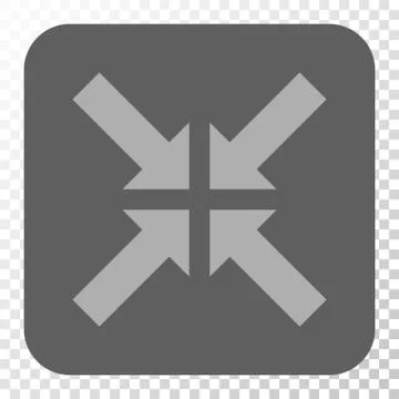 Pressure Arrows Rounded Square Button Stock Illustration