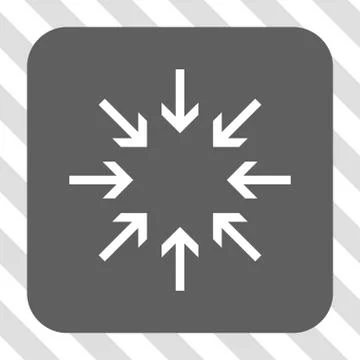 Pressure Arrows Rounded Square Button Stock Illustration
