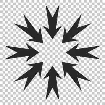 Pressure Arrows Vector Icon Illustrazione stock