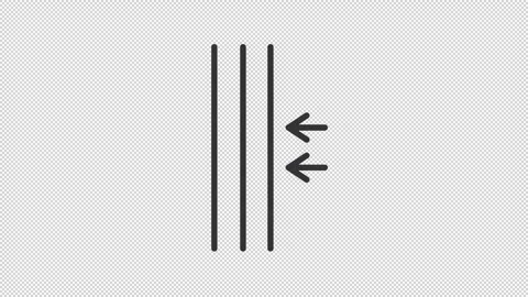 Pressure block line animation Stock Footage 269140300