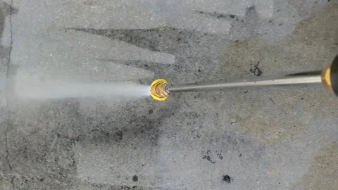 Pressure Cleaning Stock Footage 219589255