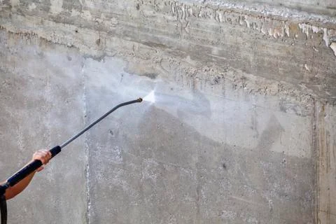 Pressure cleaning Stock Photos