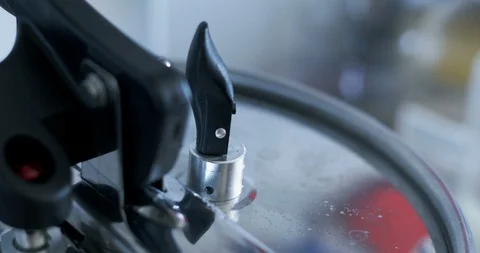 Pressure cooker decompression Stock Footage 104148740