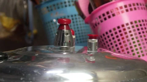 The pressure cooker Stock Footage 315631444