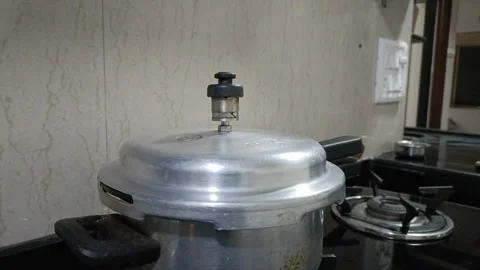 A Pressure Cooker In A Kitchen Video stock 276721416
