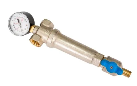 Pressure gauge Stock Photos