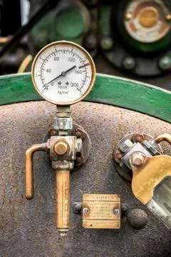 Pressure gauge Stock Photos