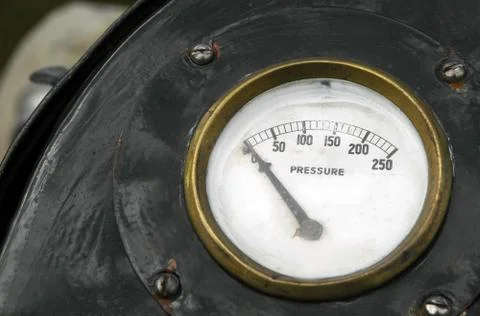 Pressure gauge Stock Photos