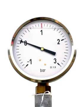Pressure Gauge Foto stock