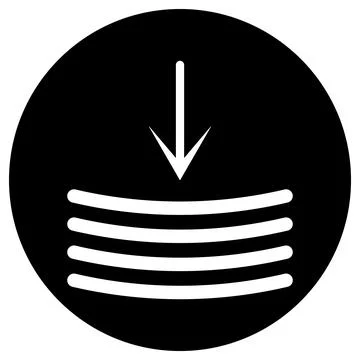 Pressure icon vector Stock Illustration