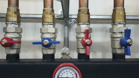 pressure manometer for measuring install... | Stock Video | Pond5