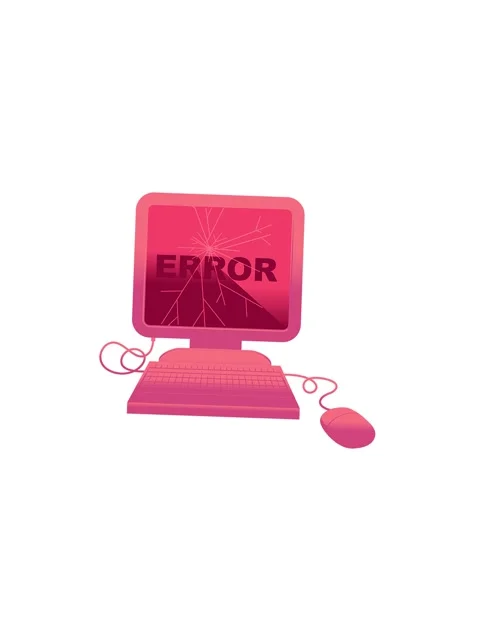 Pressure popping animation of broken computer illustration icon Stock Footage 324420769