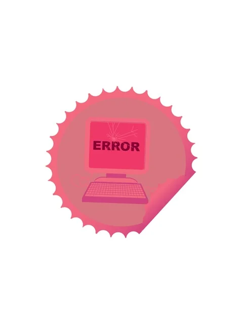 Pressure popping animation of broken computer graphic vector illustration r.. Stock Footage 324490618