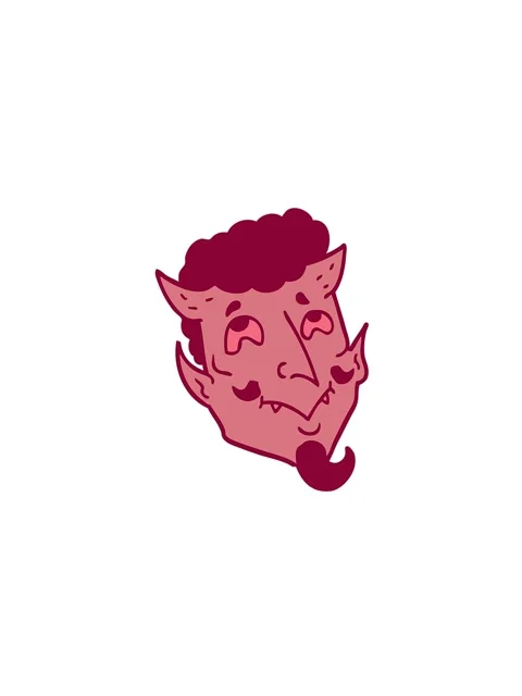Pressure popping animation of cartoon devil face 動画素材 324326574