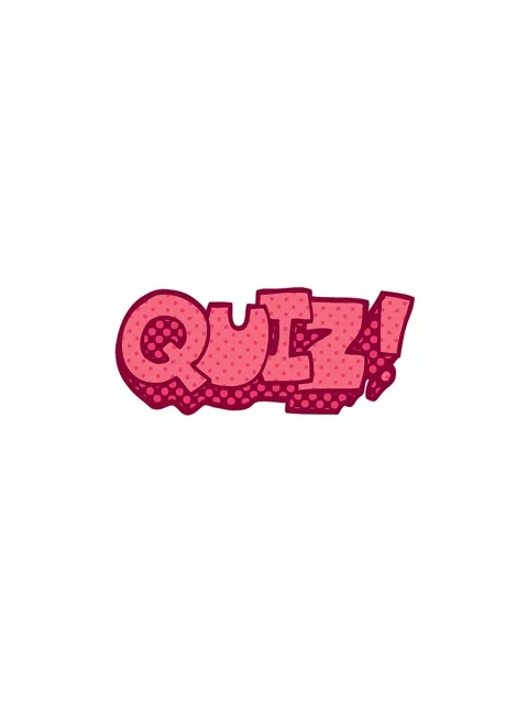 Pressure popping animation of comic book style cartoon word quiz Stock Footage 324461946