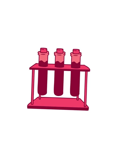 Pressure popping animation of hand drawn cartoon of a science test tube Stock Footage 324293653