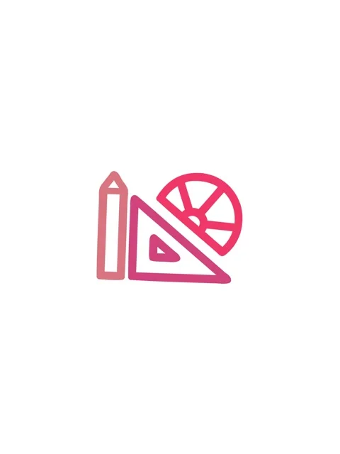 Pressure popping animation of math equipment symbol icon Stock Footage 324323432