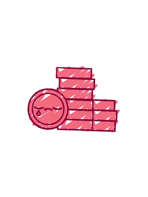 Pressure popping animation of Money Stack Chalk Drawing Stock Footage 324302373