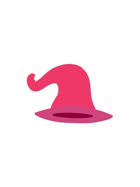 Pressure popping animation of old wizard hat Stock Footage 324205925