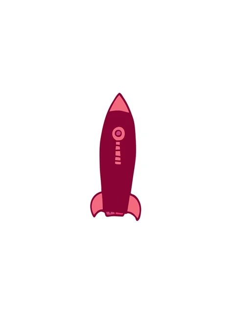 Pressure popping animation of a space rocket Stock Footage 324310770