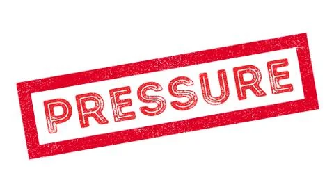 Pressure rubber stamp Stock Illustration