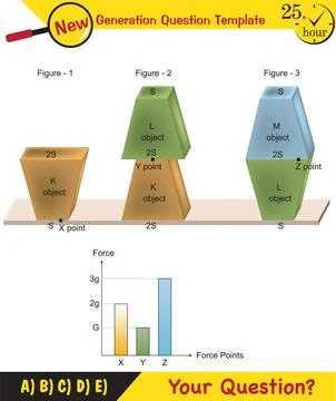 Pressure of solids 스톡 일러스트