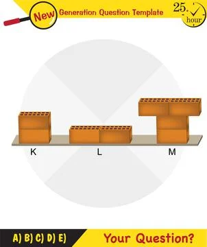 Pressure of solids Stock Illustration