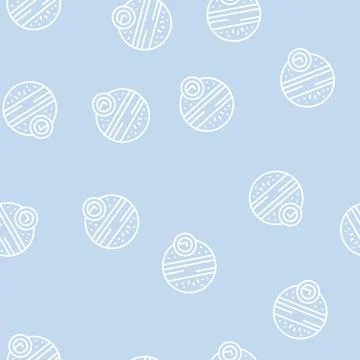 Pressure therapy line seamless pattern Illustrazione stock