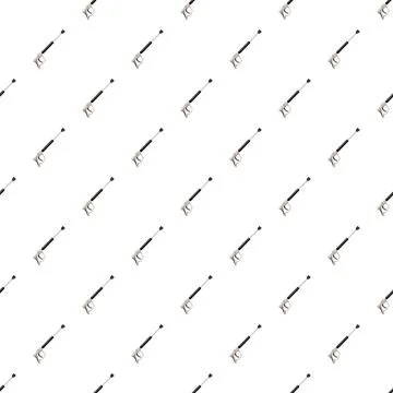 Pressure washer gun nozzle pattern for cleaning Stock Illustration