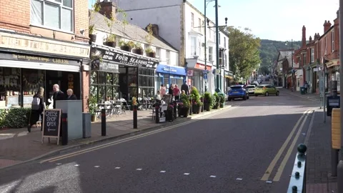 Prestatyn High St Stock Footage 253643472