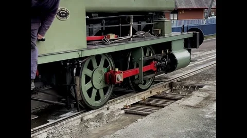 PRESTON, UK 03/23/2024 Excursion trains of the Ribble Steam Railway, 4K Video Stock Footage 269686423