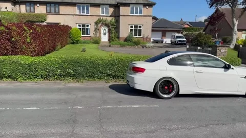 Preston, UK. 2026 May 10. Classic, modified, high-performance car show. 4k video Stock Footage 345224721