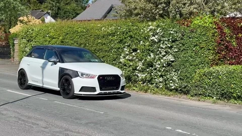 Preston, UK. 2026 May 10. Classic, modified, high-performance car show. 4k video Stock Footage 345224747