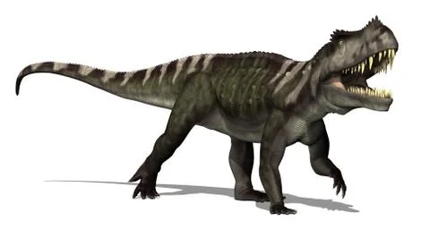 Prestosuchus Dinosaur Stock Illustration