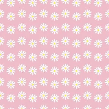Pretty abstract camomile Stock Illustration