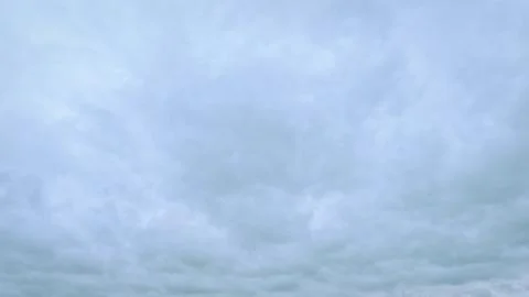 Pretty big white clouds in the blue sky backdrop - photo of nature Stock Photos