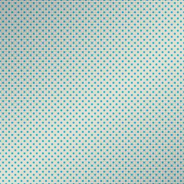 Pretty blue polka dot pattern Stock Illustration