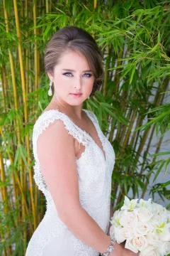 Pretty bride Stock Photos