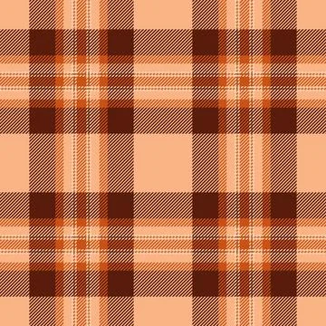 Pretty check plaid textile, chic fabric pattern seamless. Abstract tartan v.. 库存插图