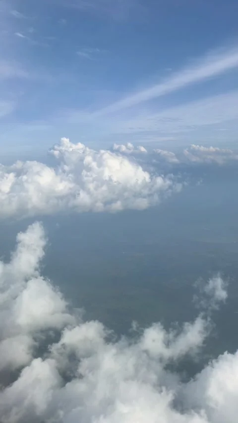 Pretty clouds Stock Footage 345943165