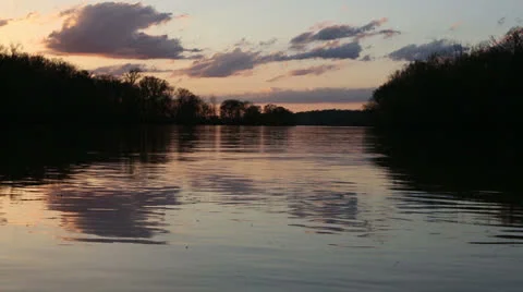 Pretty evening Stock Footage 22935272