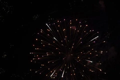 Pretty Explosion in the Sky Stock Photos