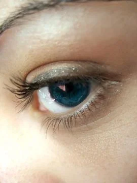 Pretty Eye Lashes Stock Photos
