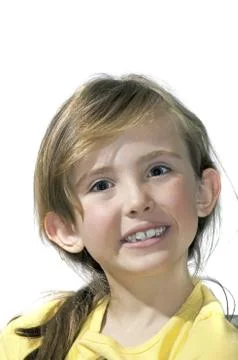 Pretty First Grader Stock Photos