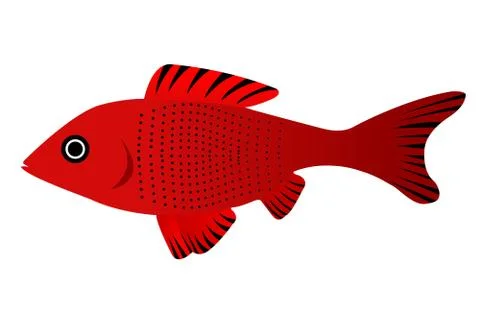 Pretty fish Stock Illustration