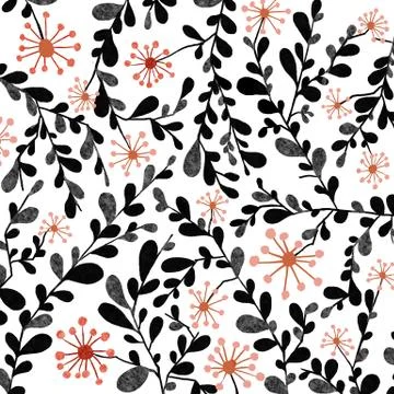 Pretty flower background Illustrazione stock