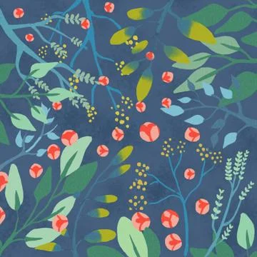 Pretty flower background Stock Illustration