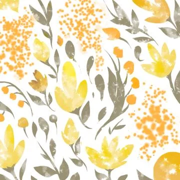 Pretty flower background Illustrazione stock