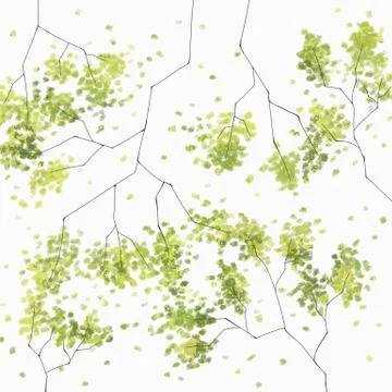 Pretty flower background Stock Illustration