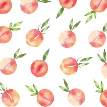 Pretty fruit background Stock Illustration